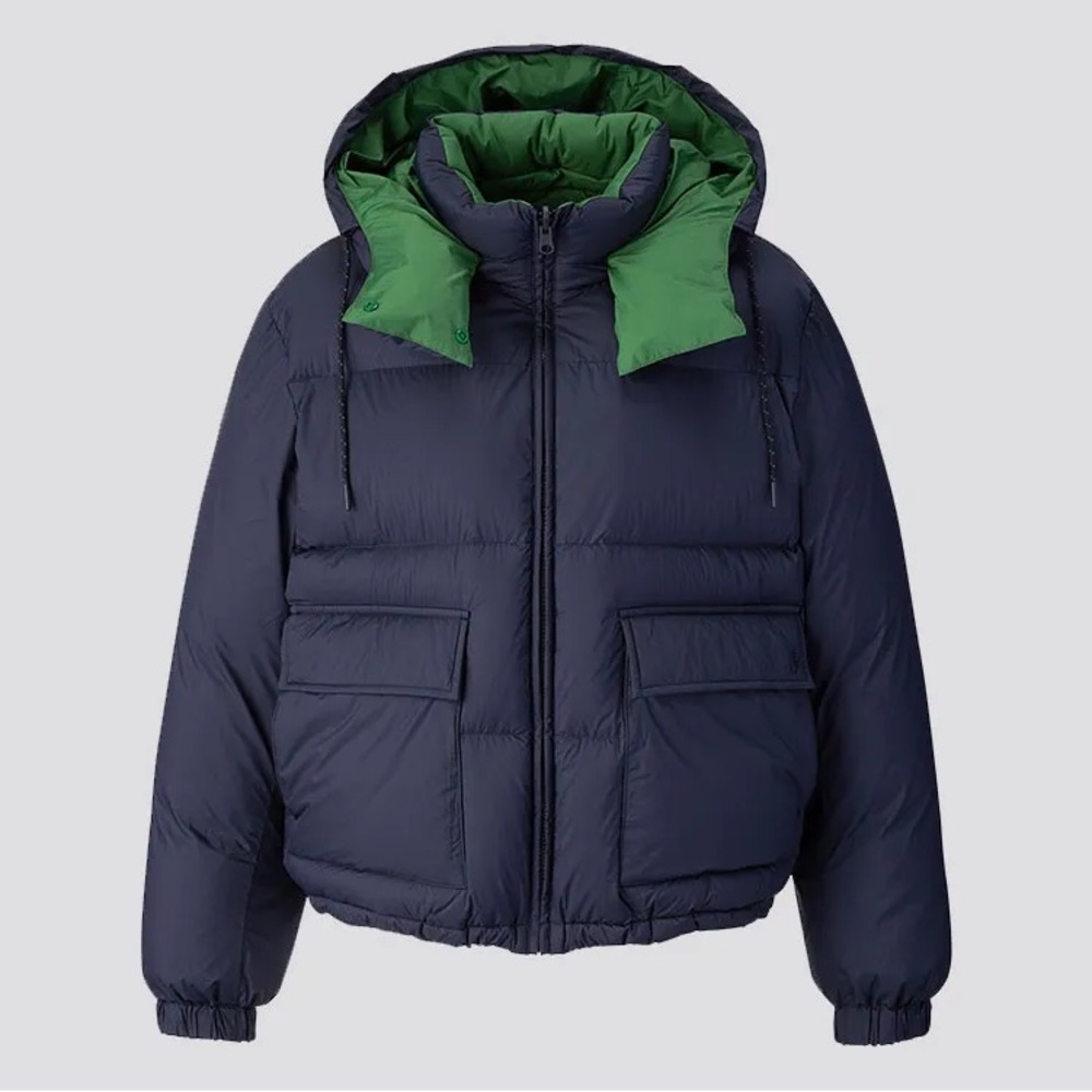 Jw Anderson x Uniqlo collab puffer reversible